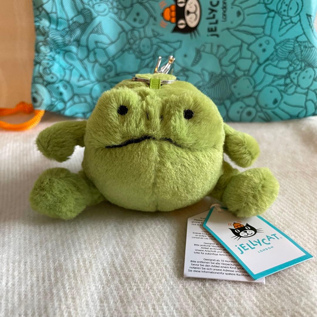 jellycat ジェリーキャット かえる カエル ぬいぐるみ バッグチャーム
