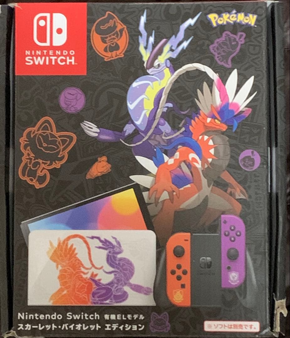 Nintendo Switch スカーレット・バイオレットエディション Nintendo Switch（有機ELモデル） スカーレット・バイオレット