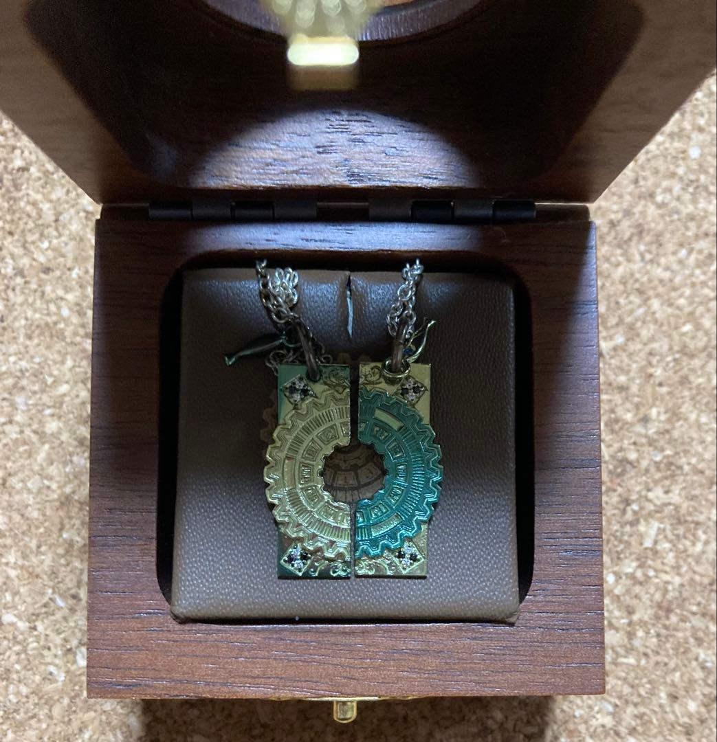 Rewriteリライト Key公式品ビジュアルアーツ中津静流 ペアネックレス