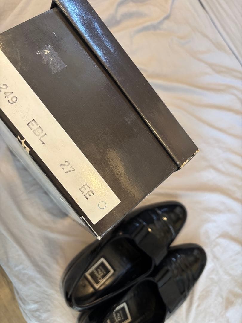 マ*ナ様 Christian Dior Monsieurエナメルドレスシューズ黒 - 靴