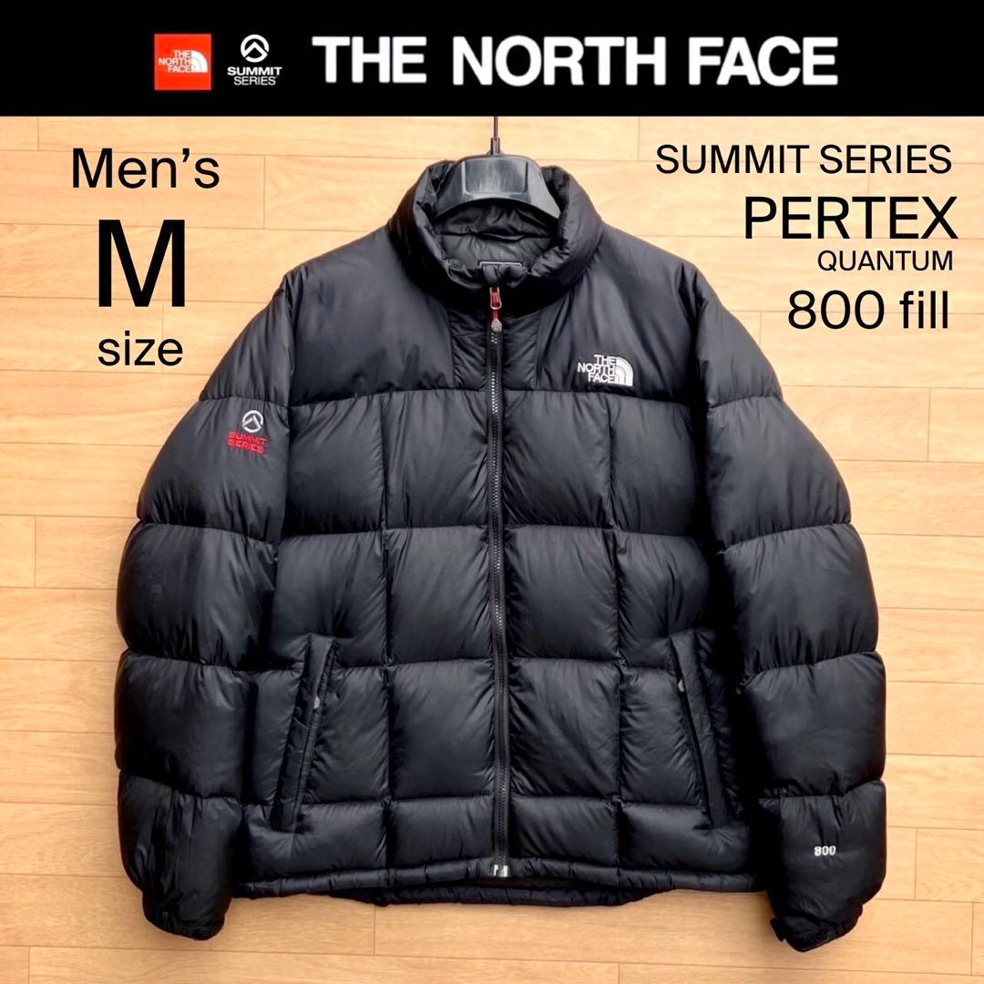 美品ザ ノースフェイス ダウンジャケット M ローツェ サミットシリーズ ダウン ザノースフェイス ローツェ ダウンジャケット サミット メンズ M 青