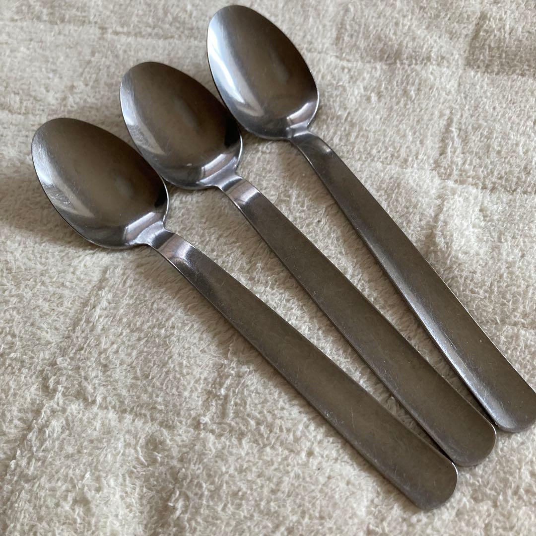昭和レトロ ステンレス フォーク バターナイフ スプーン シュガー