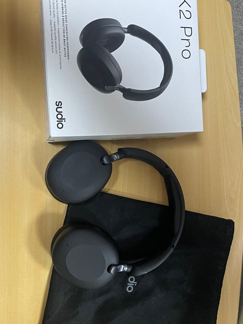 sudio K2 Pro ブラック ワイヤレスヘッドホン - メルカリ