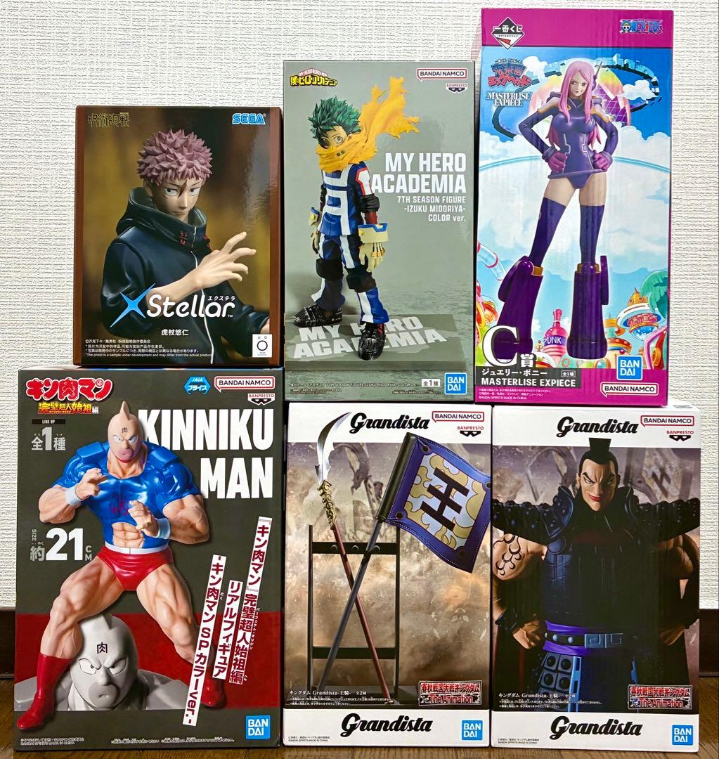 人気アニメ フィギュア 6種6個セット】まとめ売り__@__＊__♪ - メルカリ