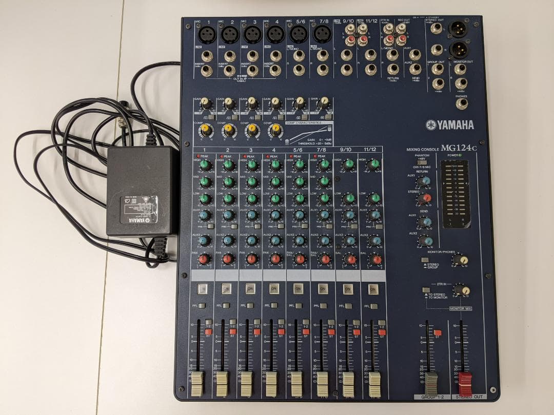 YAMAHA ヤマハ MG124C ミキシングコンソール アナログミキサー YAMAHA/ミキサー/MG124C -DJ機材アナログレコード専門店OTAIRECORD