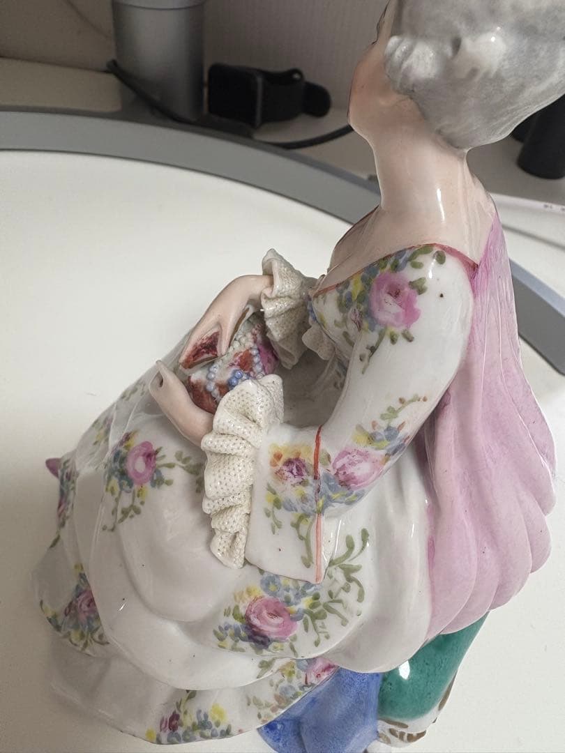 Luigi Fabris ルイージファブリス 陶磁器人形 イタリア製の通販はau