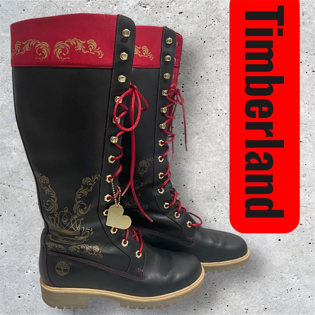 Timberland ティンバーランド レースアップ ロングブーツ 編み上げ