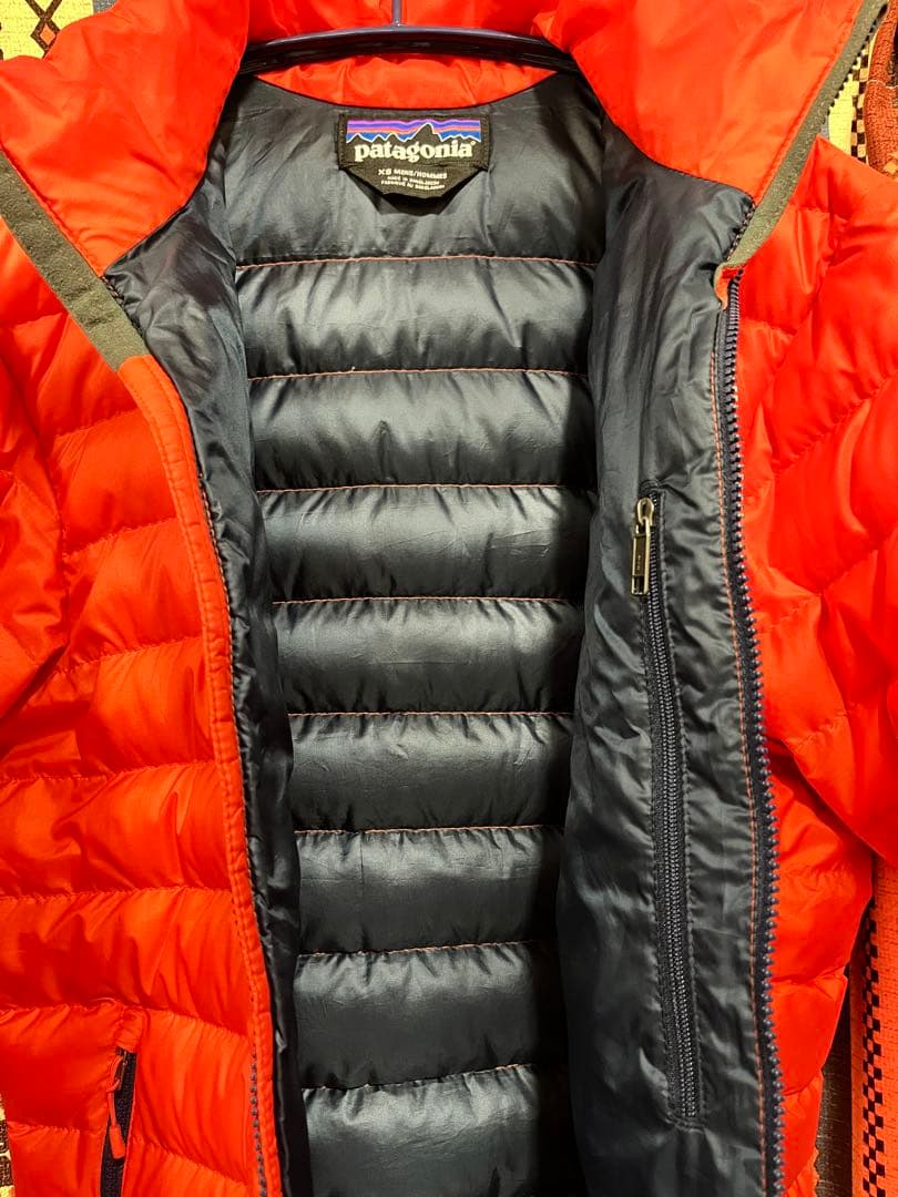 パタゴニア FA17 ダウン セーター ジャケット オレンジ モンベル