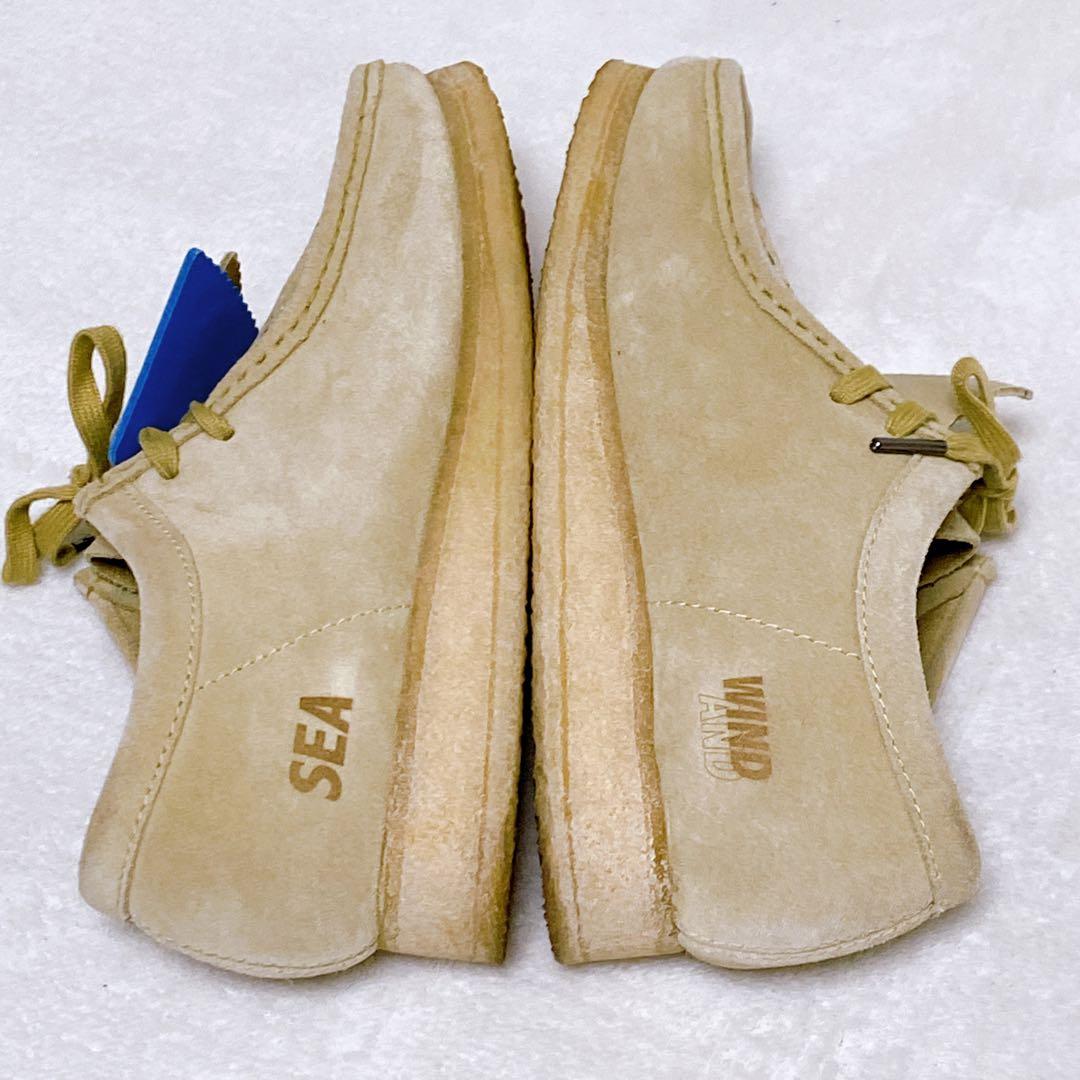 希少 クラークス×ウィンダンシー×アトモス ワラビー 27cm ベージュ 美品