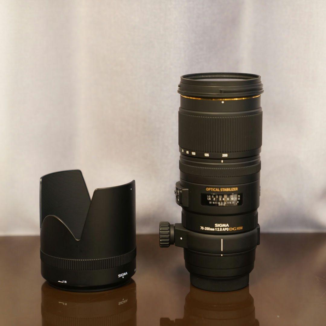 【美品】Sigma 70-200mm 1:2.8 APO DG HSM シグマ（SIGMA） 中古 1年保証 美品 SIGMA APO 70-200mm F2.8 EX DG