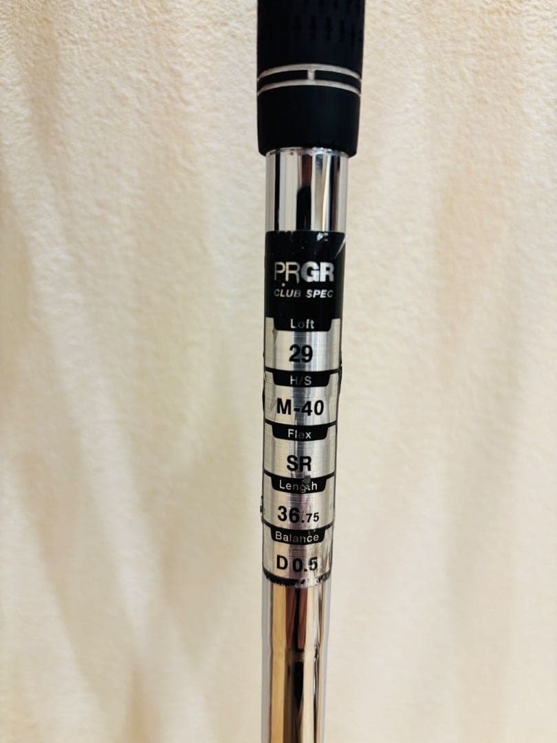 格安】プロギア RS 2018年モデル 6番-9番、Pw アイアンセット名器