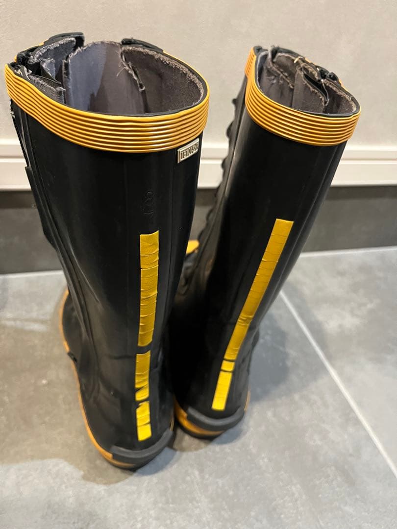 消防長靴　消防　靴　安全靴　防水靴　25.5cm