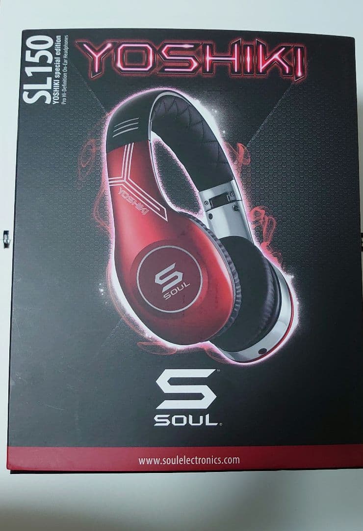 YOSHIKI ヘッドフォン　ヘッドホン　SOUL XJAPANのYOSHIKIプロデュース、SOULヘッドフォンが発売！