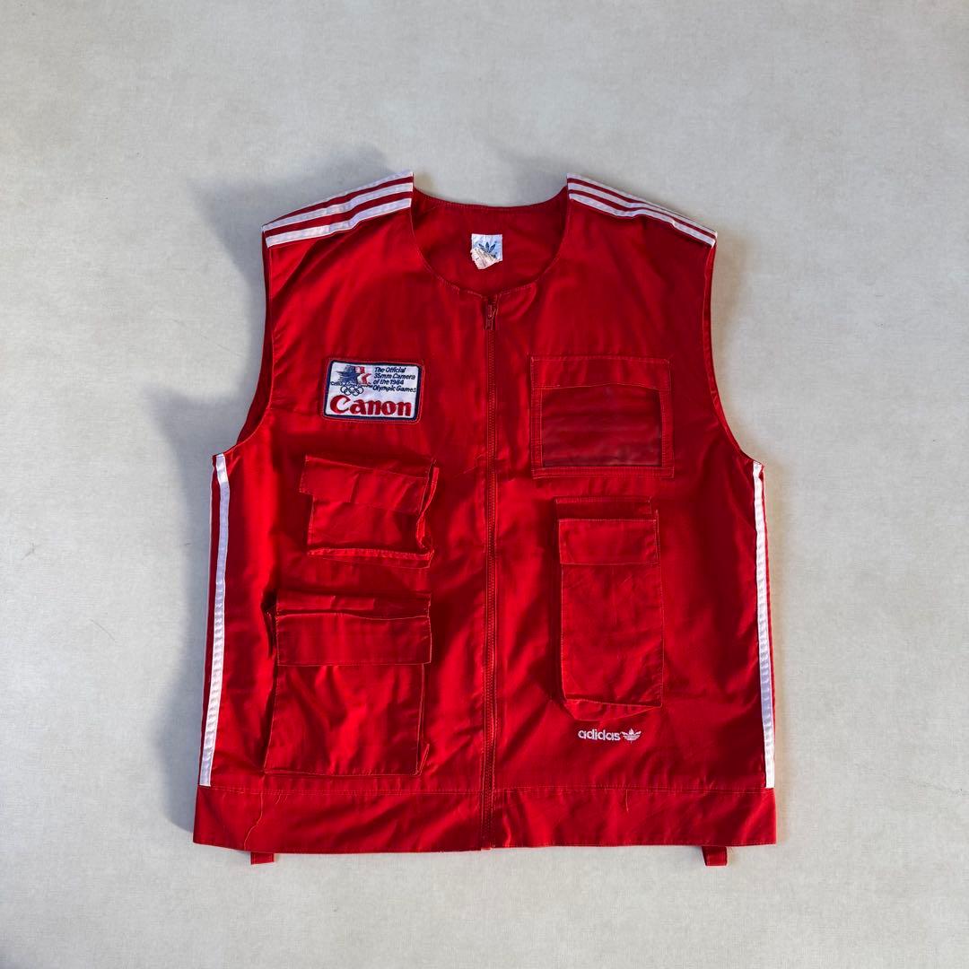 希少　adidas ヴィンテージ 多ポケットベスト Canon ワッペン WB KNIT VEST｜ADIDAS｜TOPS（トップス）｜【公式通販 UNION TOKYO