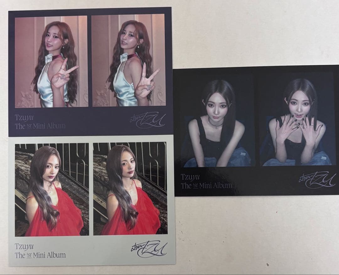 abouTZU TWICE ツウィ 2カットフォト ラキドロ コンプリート - メルカリ