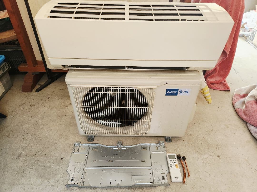 三菱エアコン霧ヶ峰2022年製　MSZ-GE2522-W-1 エアコン 2022年 霧ヶ峰 GEシリーズ ピュアホワイト MSZ-GE2222-W