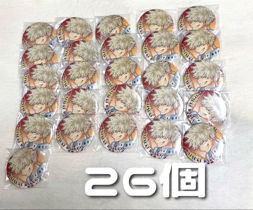 爆豪勝己 原作缶バッジ 26点 Amazon.co.jp: 僕のヒーローアカデミア 爆豪勝己 原作缶バッジ 全種