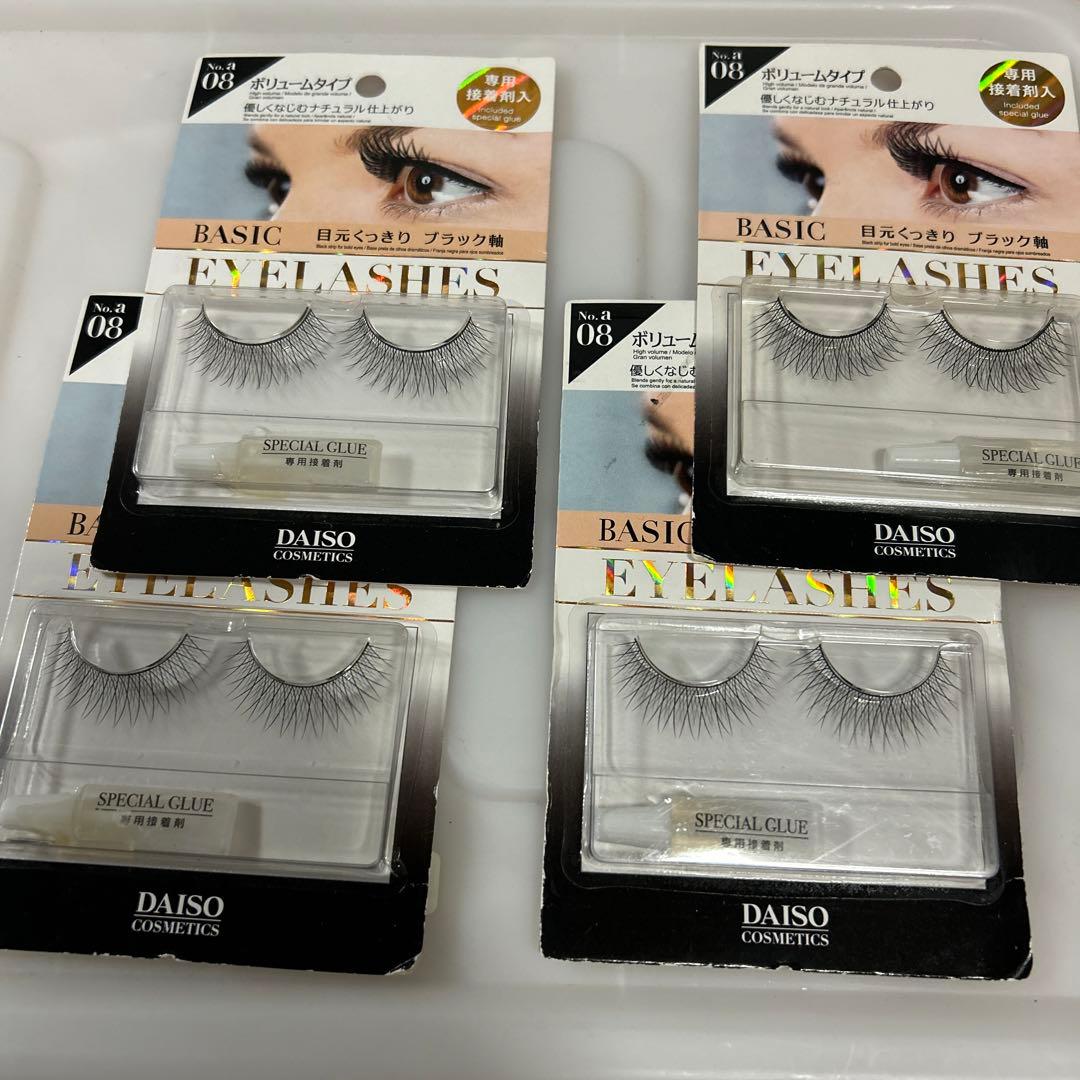 ダイソー つけまつげ 廃盤 ボリュームタイプ No.a08 - メルカリ