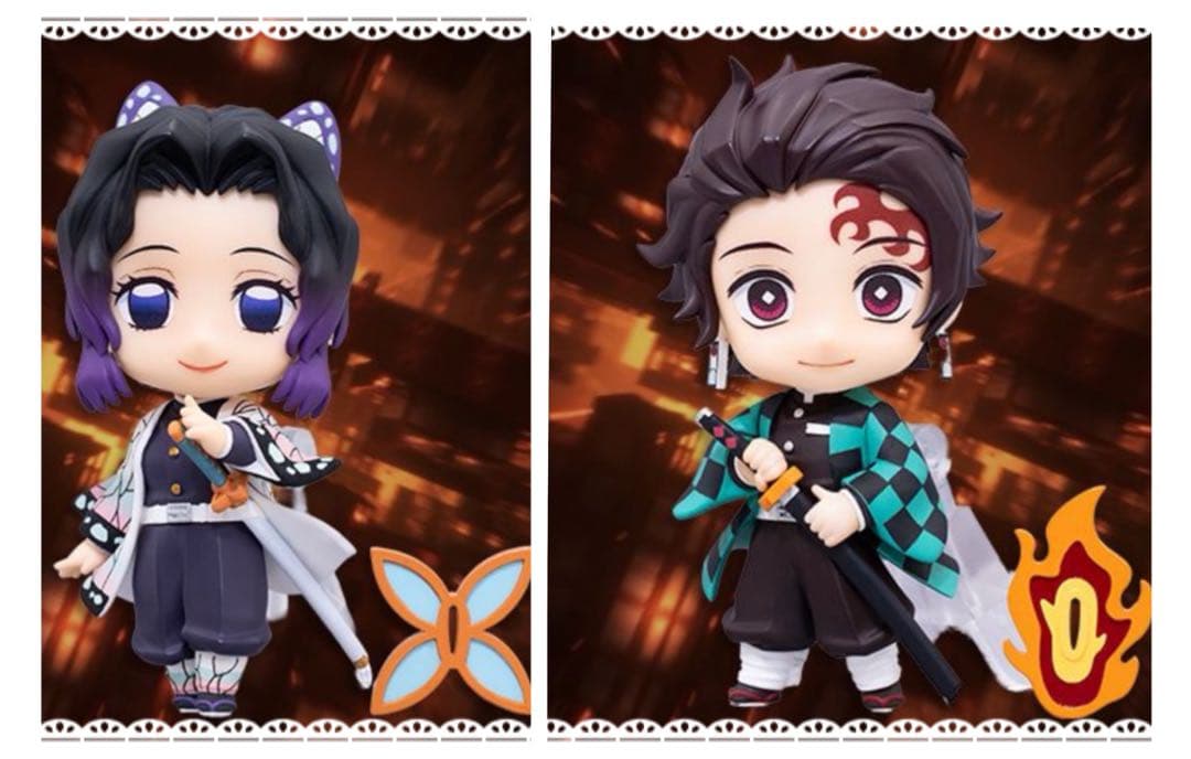 鬼滅の刃 アニプレックス オンラインくじ D賞 胡蝶しのぶ 竈門炭治郎