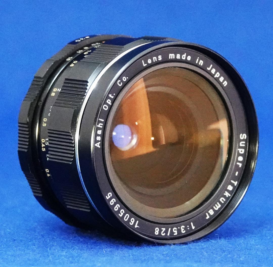 1605995　美光学＆美外観　前期型Super-Takumar　F3.5/28