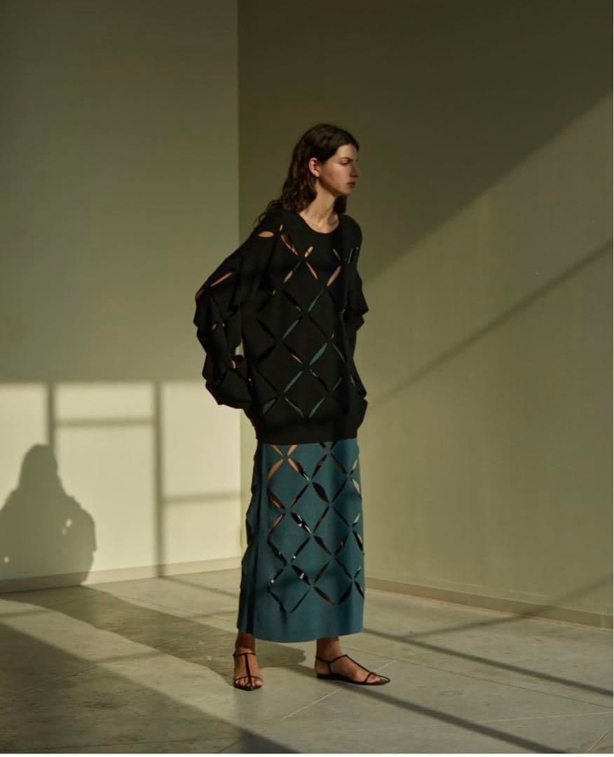 IRENE 22SS Diamond Slit Knit ダイヤモンド ニット - メルカリ