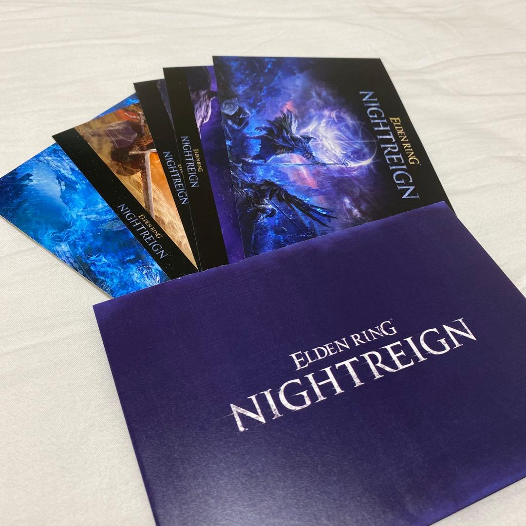エルデンリング ナイトレイン Amazon予約限定特典ポストカード 5枚