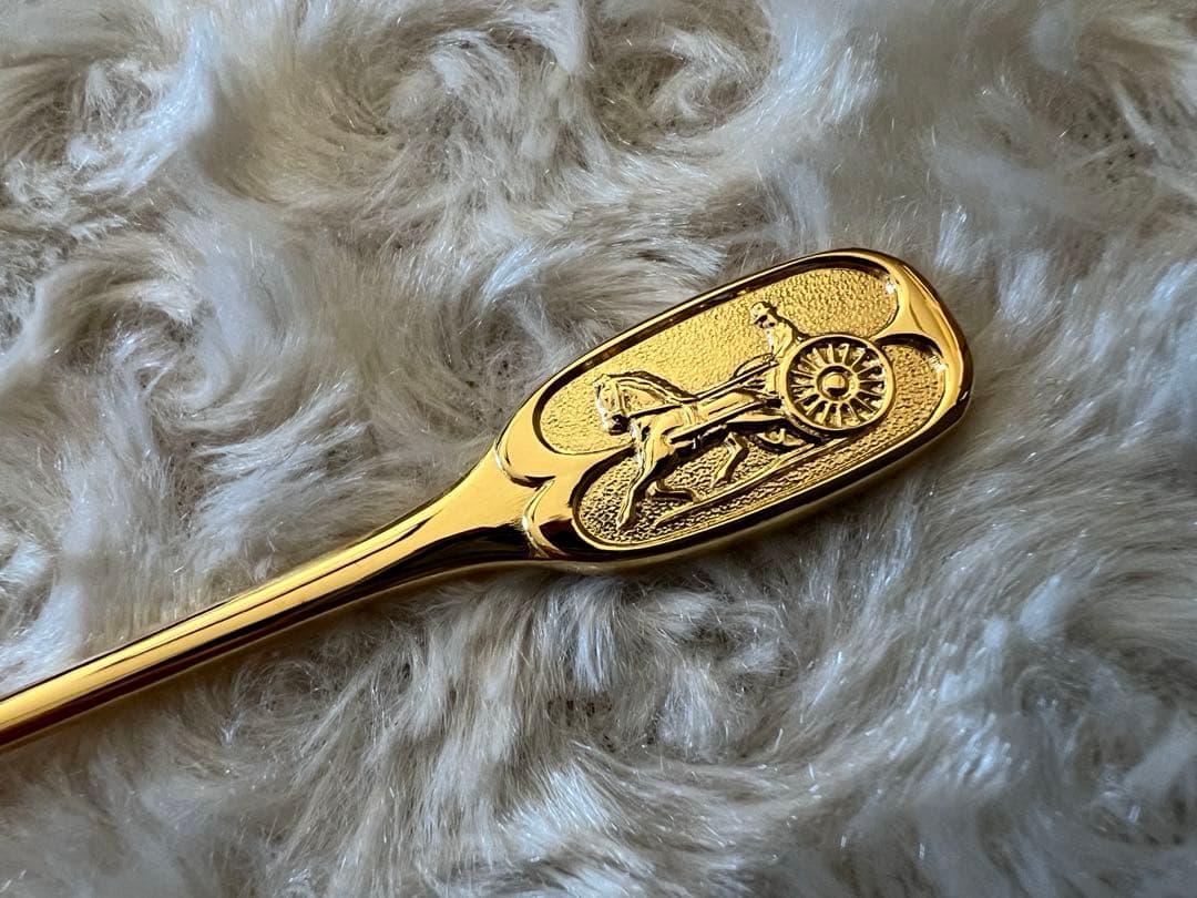 セリーヌ カトラリーセット フォークセット〈5本セット〉金仕上げ