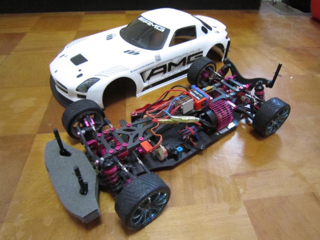 1/10 アレックス レーシング バラクーダ フルコンバージョン ALEX 動確