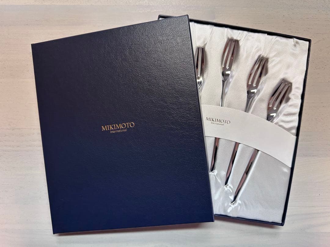 未使用〉MIKIMOTO ミキモト カトラリーセット（フォーク5セット