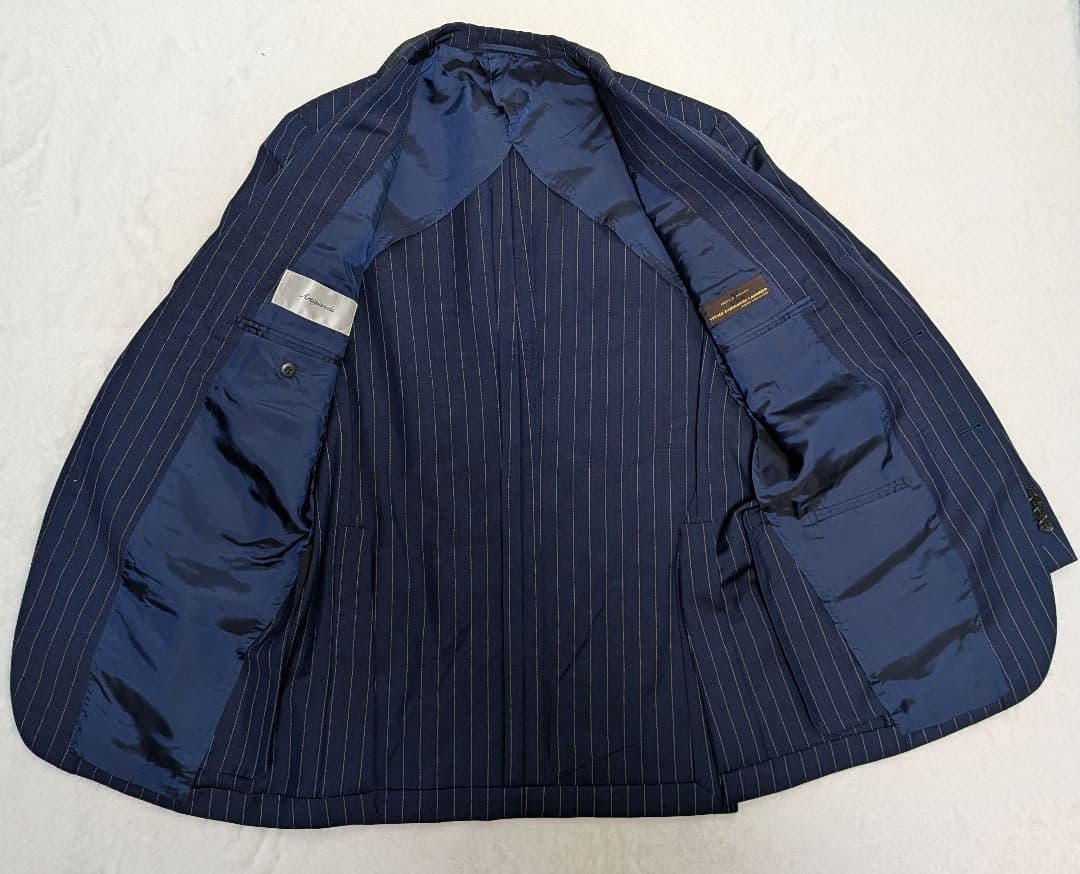 Artigianale×CANONICO（カノニコ）ストライプスーツセットアップ