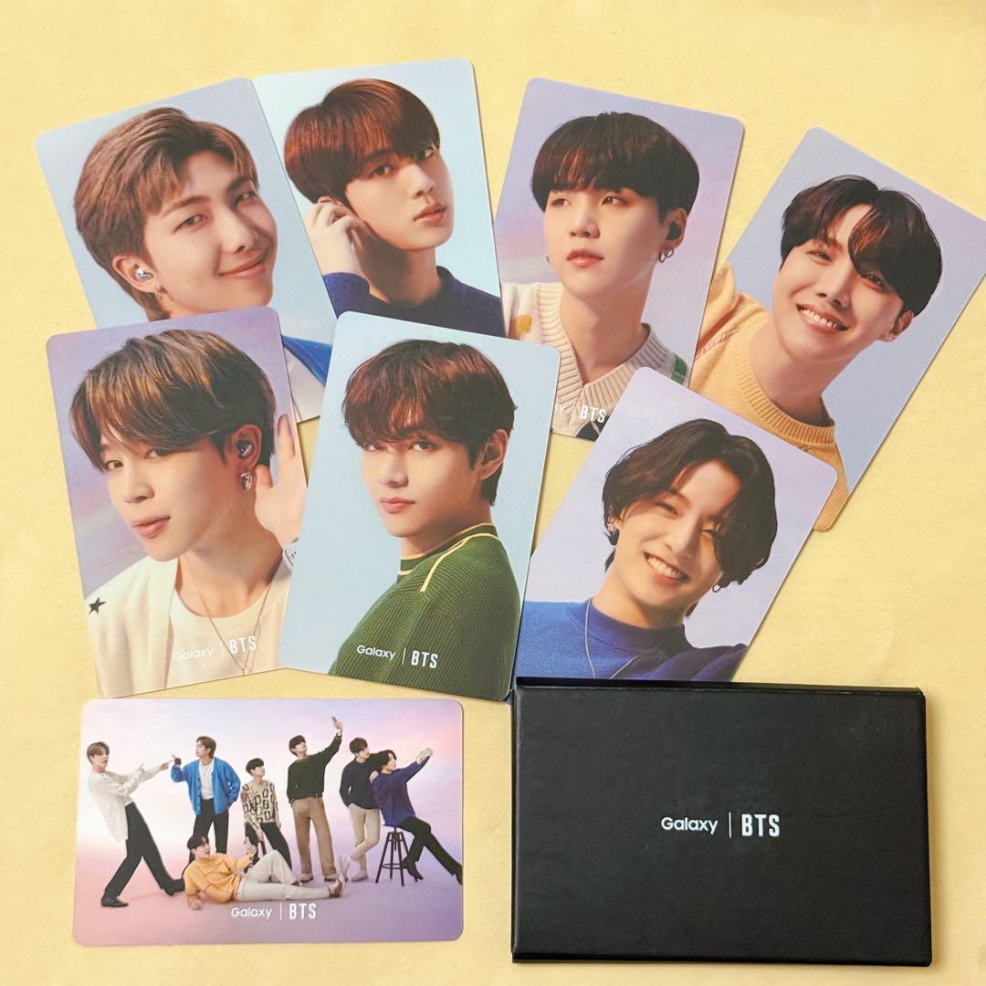 BTS Galaxy Harajuku 2021年コラボ限定トレカ8枚セット - メルカリ