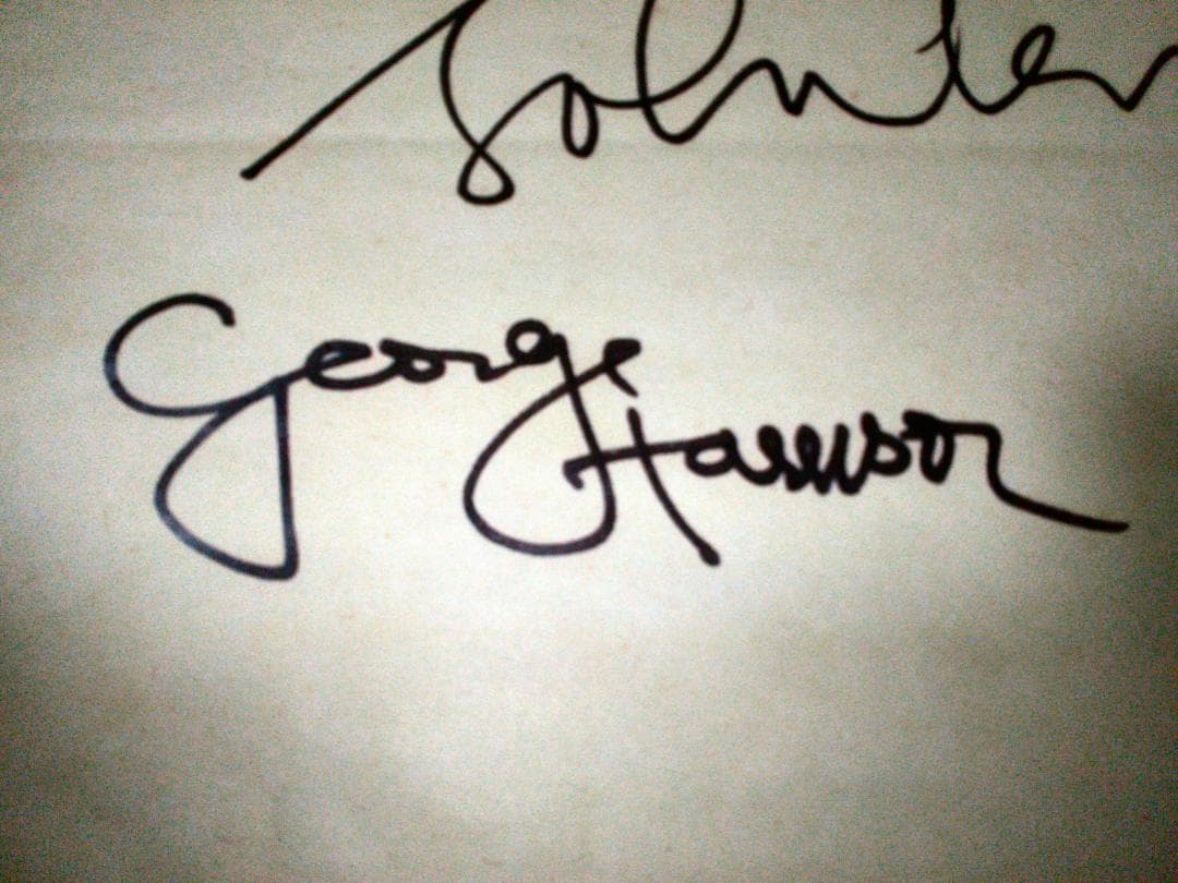 THE BEATLES 来日日本公演サイン - メルカリ