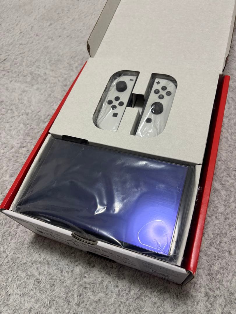 Switch有機ELホワイト本体＋マリカ8DX＋スマブラSP - メルカリ