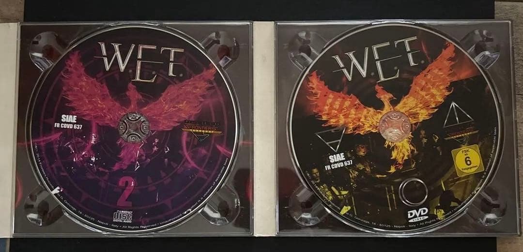 W.E.T. 「ONE LIVE-IN STOCKHOLM」輸入盤2CD/DVD