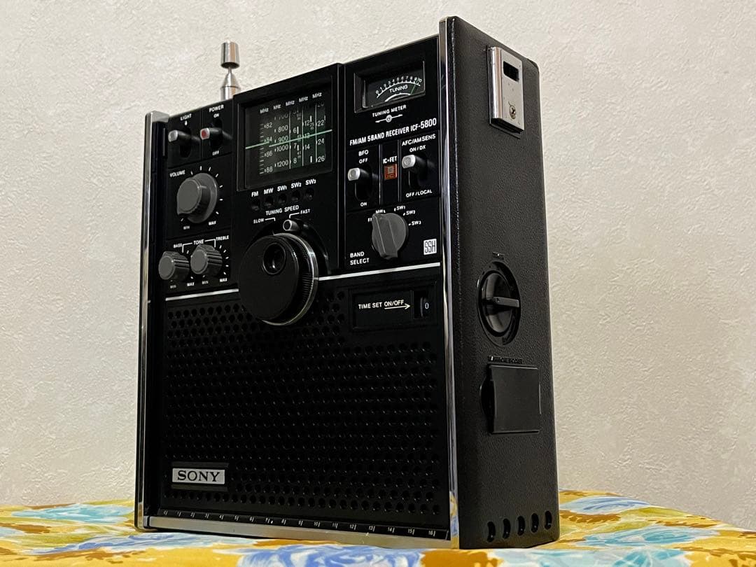 動作美品！○SONY スカイセンサ－ ICF5800 ○昭和のBCL傑作機！ - メルカリ