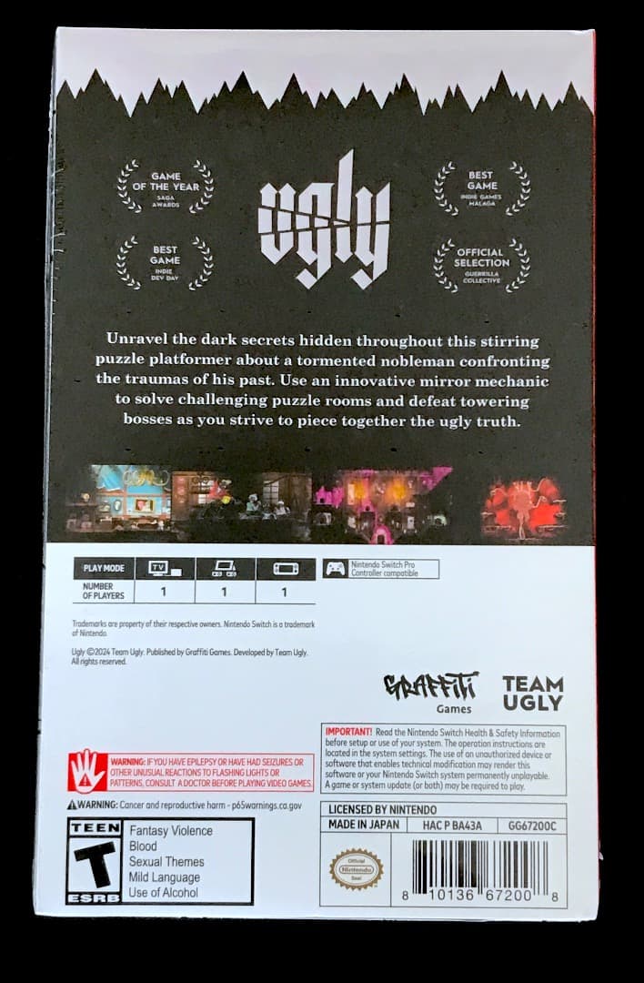 Ugly Switch 新品未開封