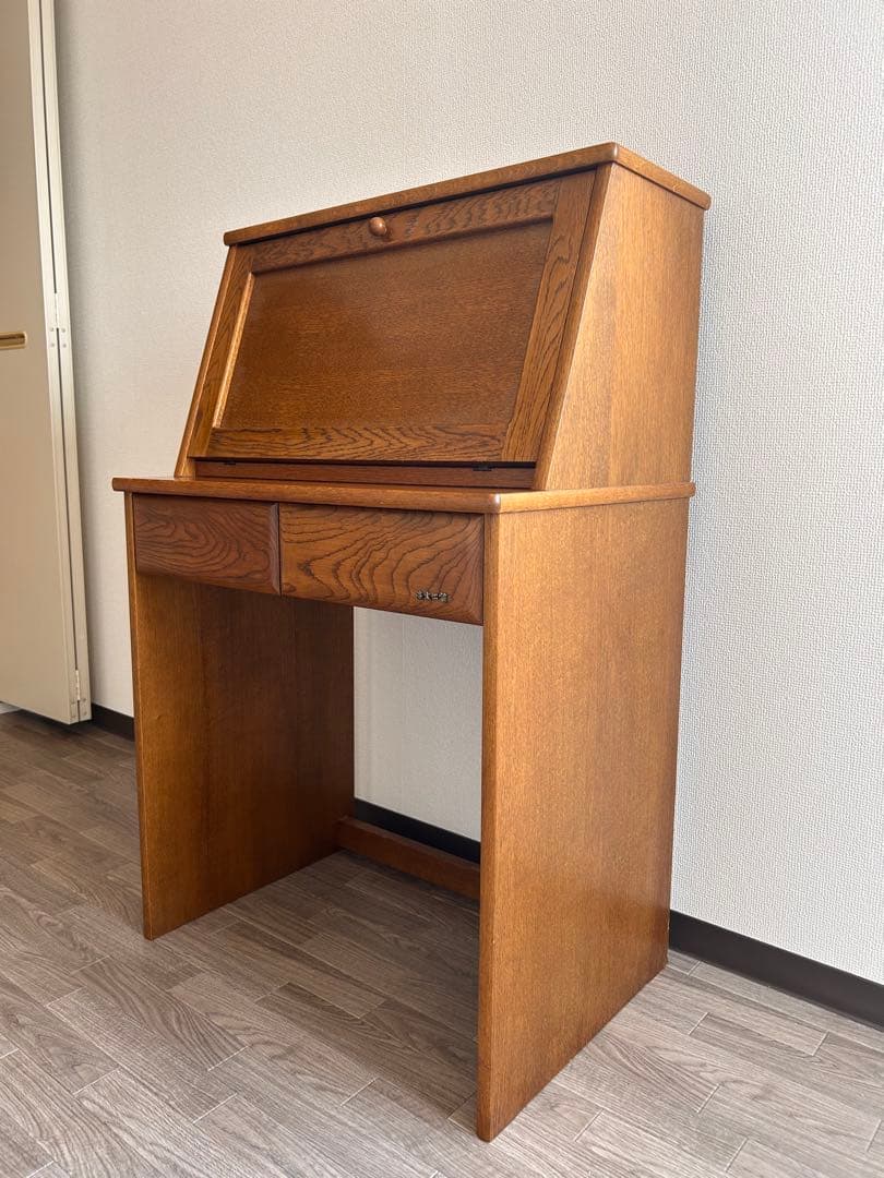 浜本工芸 木製コンパクトデスク 収納付き | 激安通販のイーサプライ