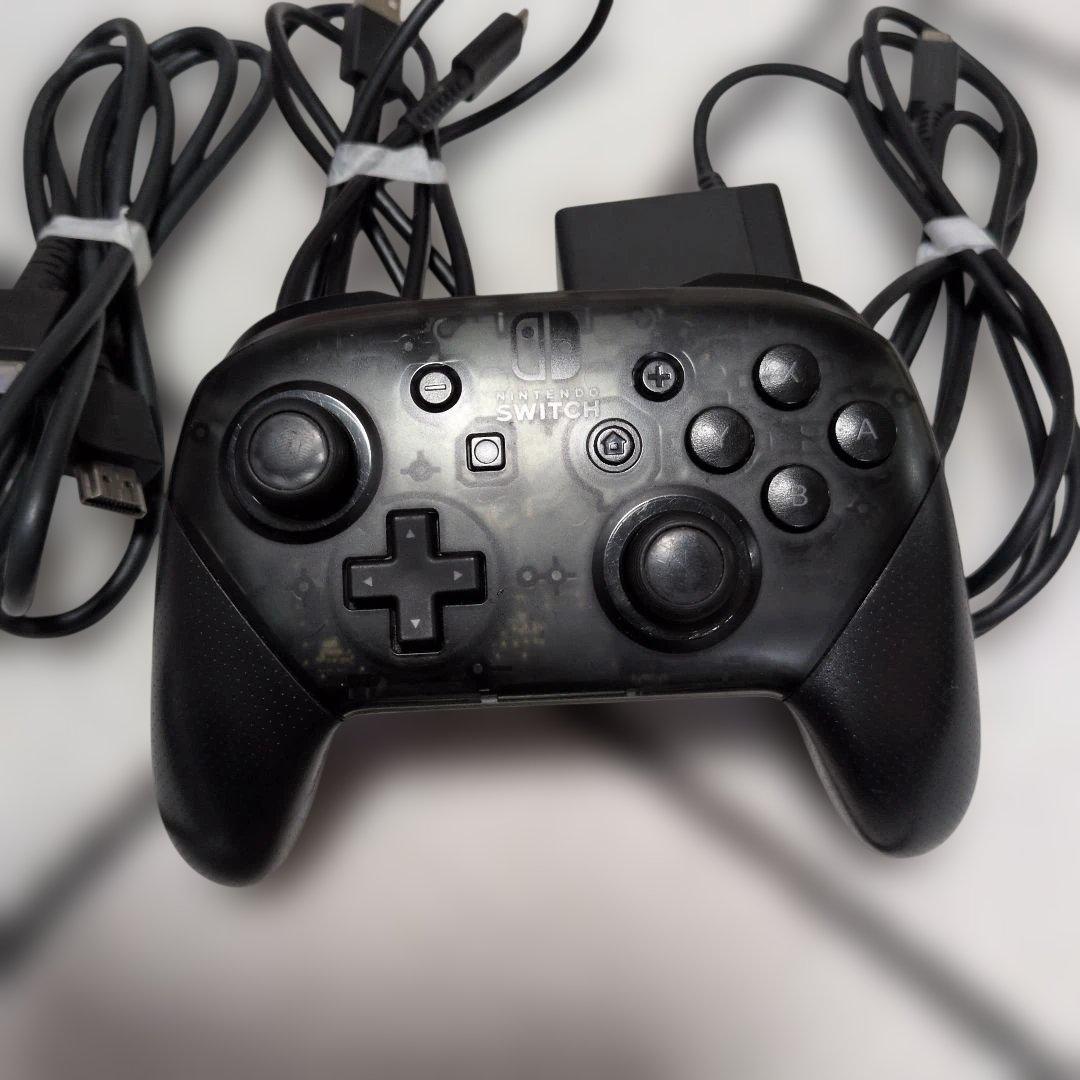 即決価格有り】switch本体 スマブラドック プロコン SDカード付き