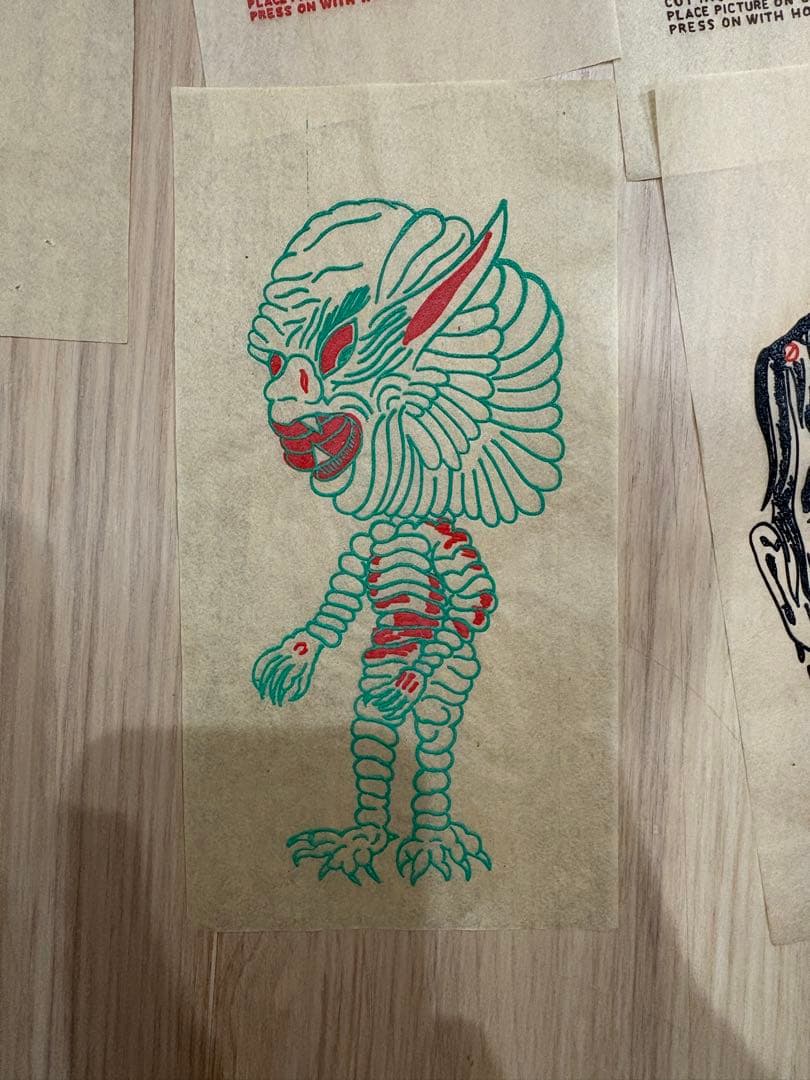 60s 転写　転写シート　山田蓮　オモシーチャンネル　ヴィンテージ 60s 転写 転写シート 山田蓮 オモシーチャンネル ヴィンテージ - メルカリ