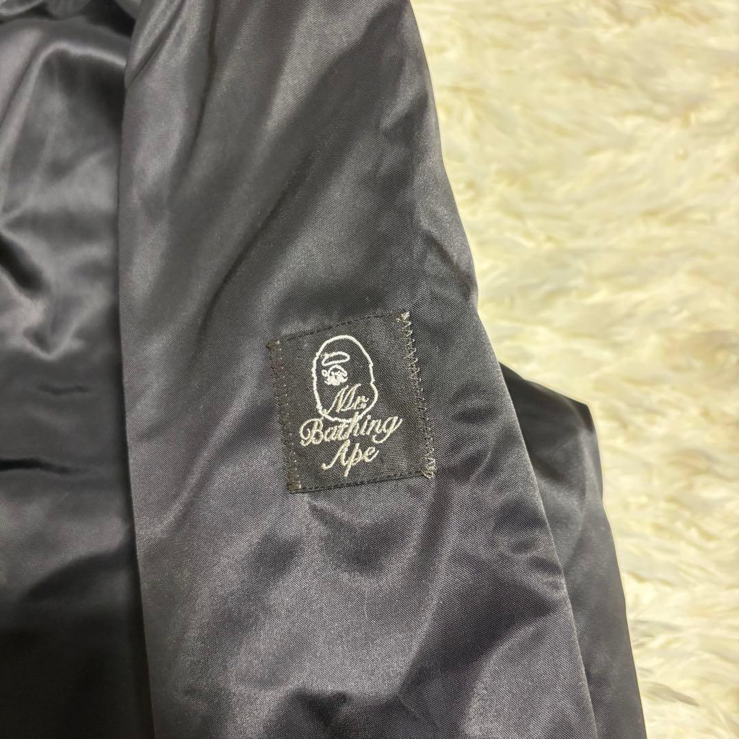 大人気✨】 Mr.BATHING APE エイプ スタジャン ブラック 長袖