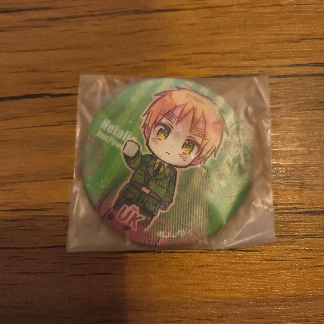 ヘタリア チェンジング缶バッジ イギリス ちびきら - メルカリ