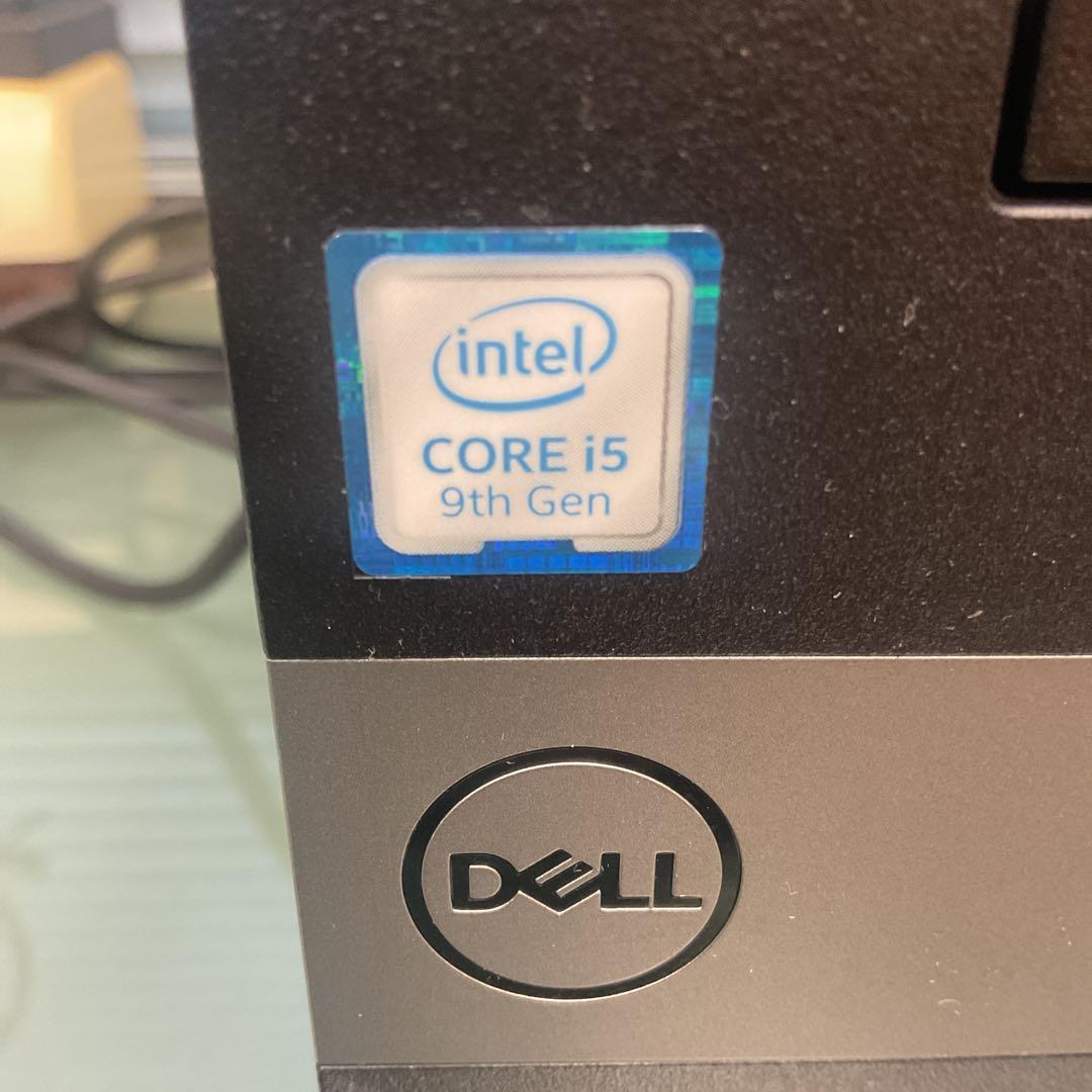 ジャンク］Dellデスクトップパソコンi5-9400本体と電源ケーブルのみ