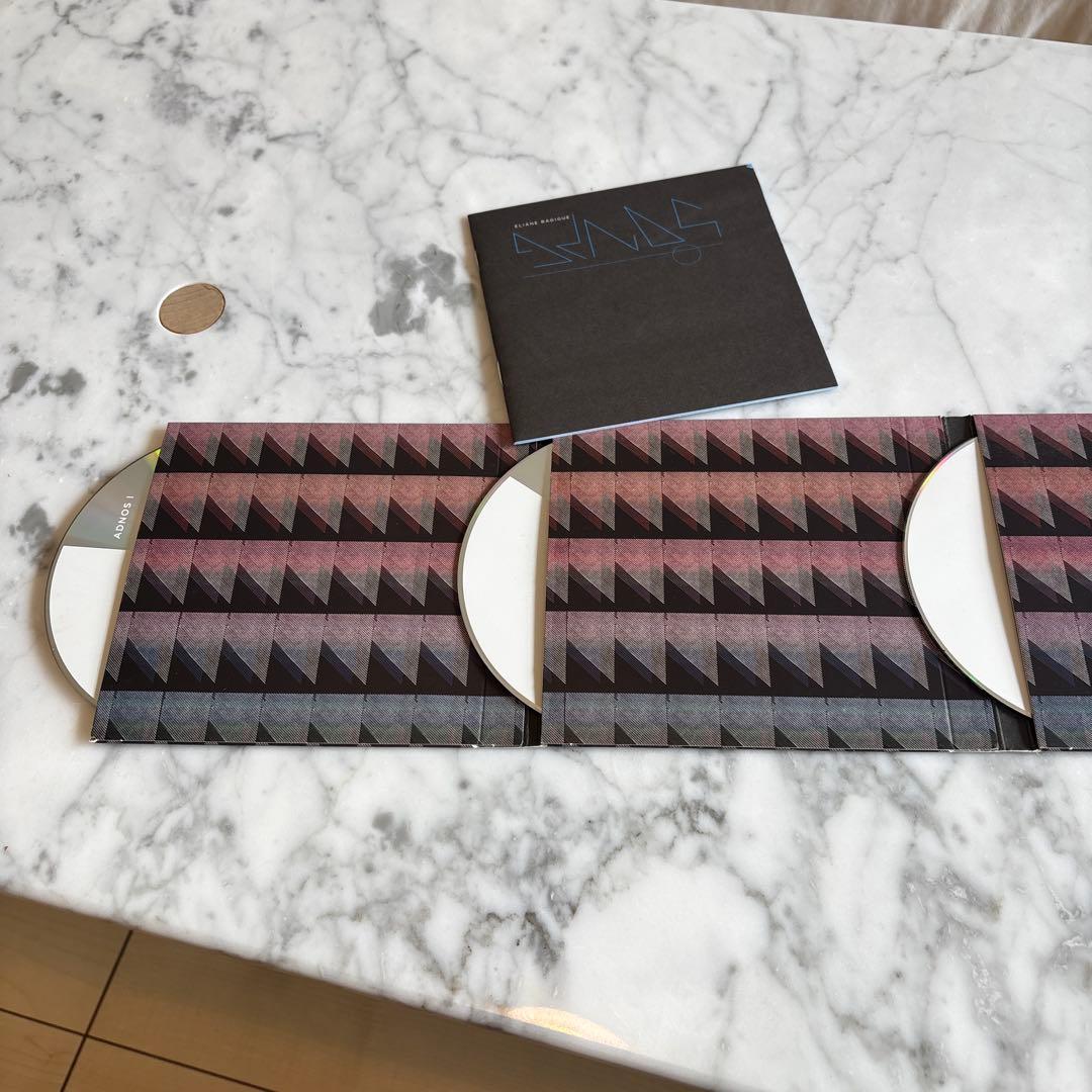 Eliane Radigue Adnos I-III CD3枚＋ブックレット美品