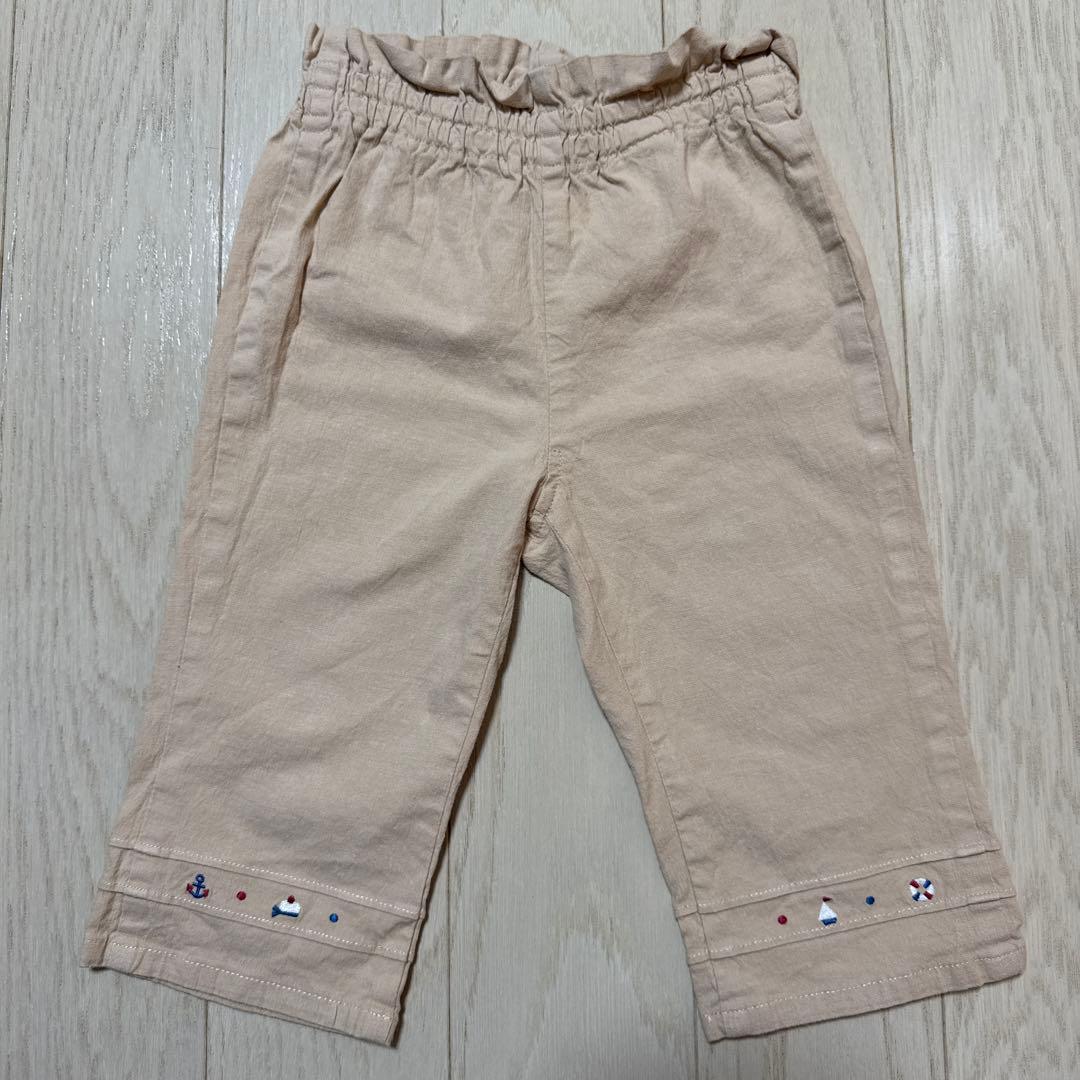 美品】ファミリア 7分丈 パンツ ズボン 90 - メルカリ