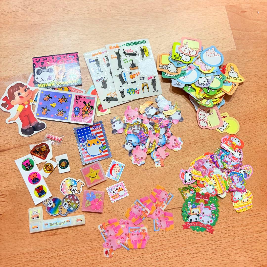 平成 レトロ シール まとめ売り 動物 アニマル キャラクター - メルカリ