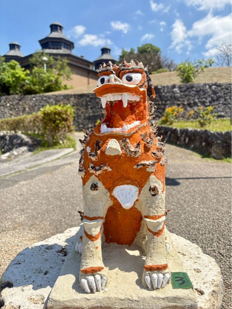 漆喰シーサー① - メルカリ