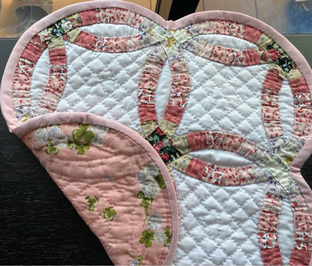 パッチワークタペストリー ダブルウエディングリング - メルカリ