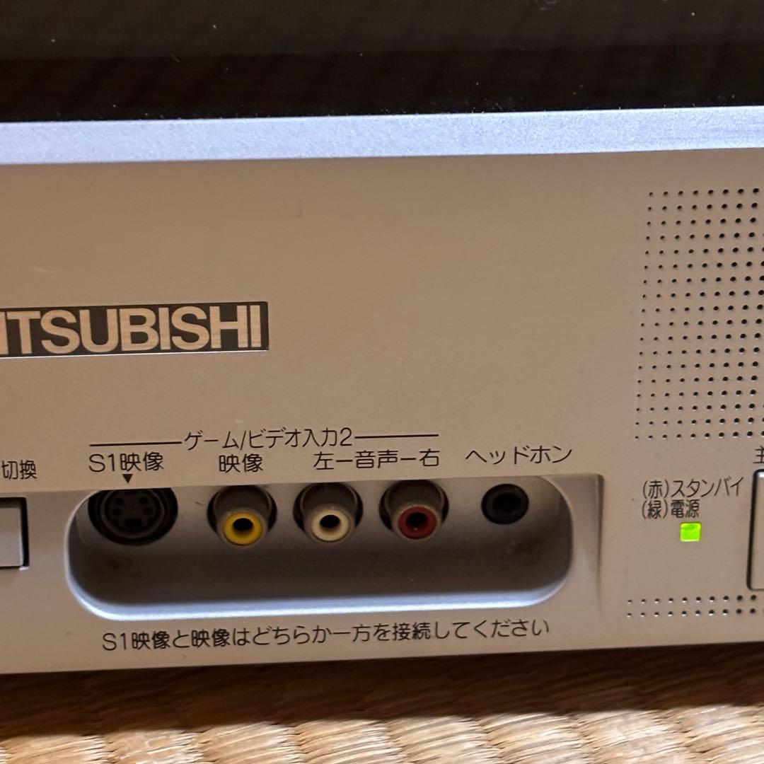 三菱電機 21型 ブラウン管 カラーテレビ 21T-D104 D1端子搭載 - メルカリ