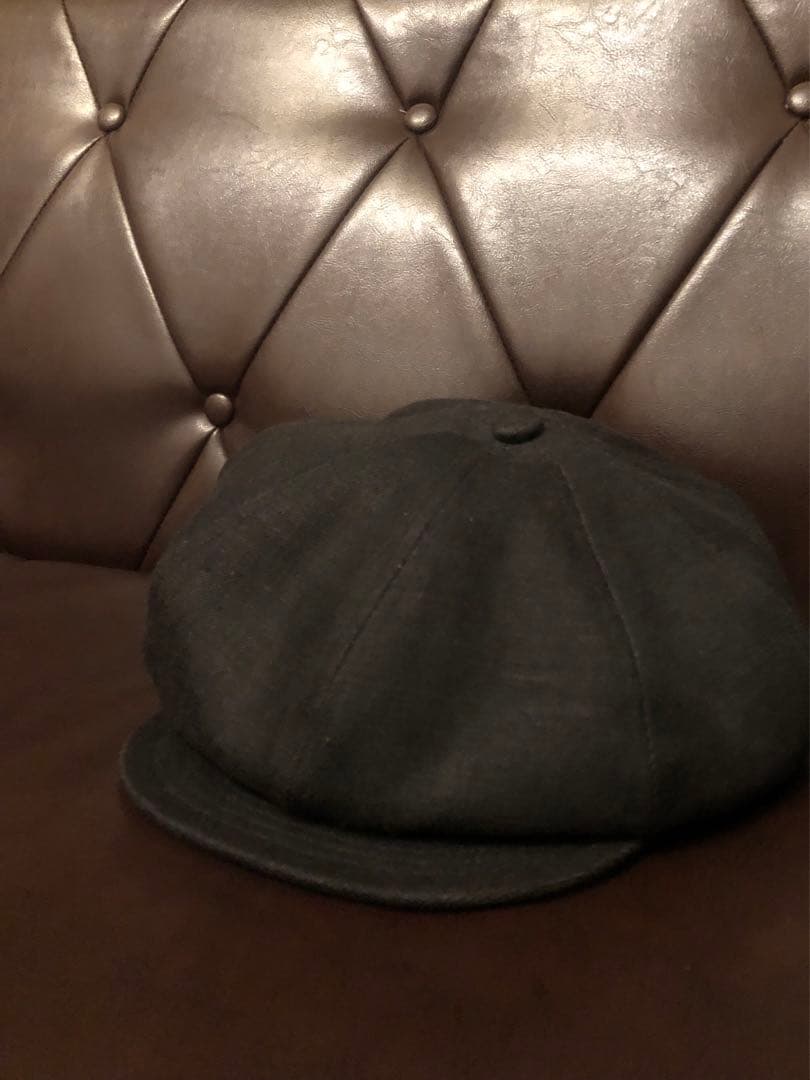 Topy G. ブラック キャスケット サイズ7 1/2