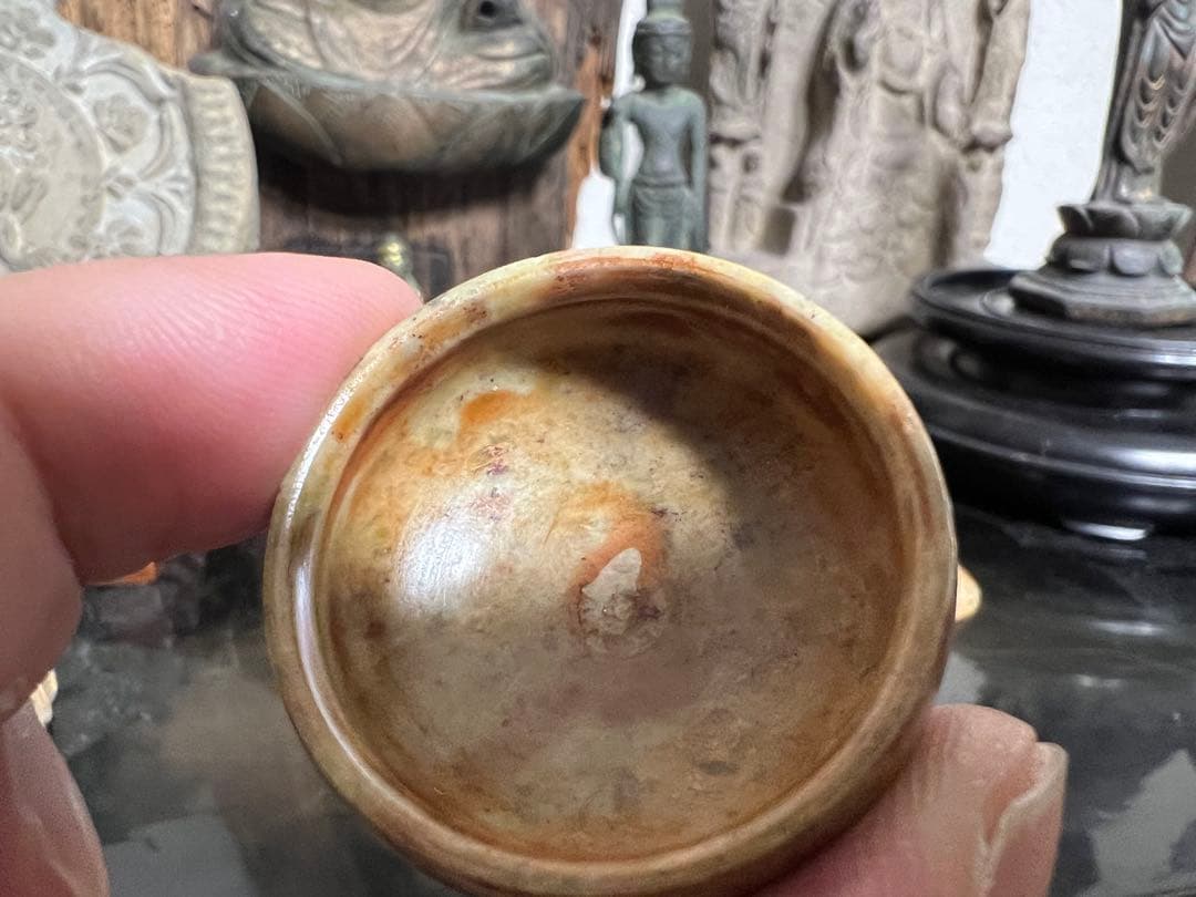 アフガニスタン 鎮壇具 舎利容器 仏教美術 滑石 仏像 発掘 出土 骨董